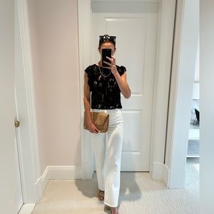 Zara Black Lace Blouse